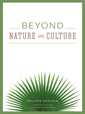 cover image of Beyond Nature and Culture